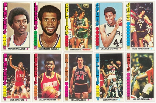 1976-77 Topps Basketball Complete Set (144) 